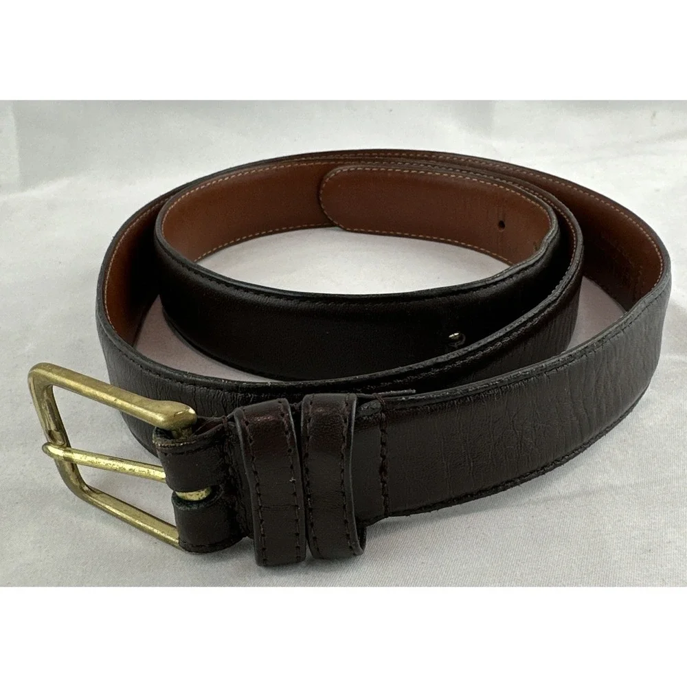 COACH Leather Belt Men 44